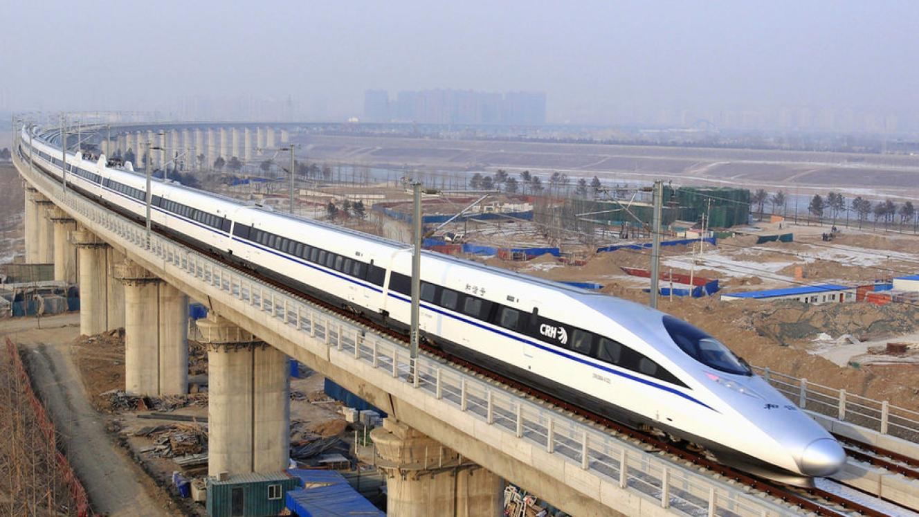  China has the world's longest high-speed rail network with over 16 000 km of track