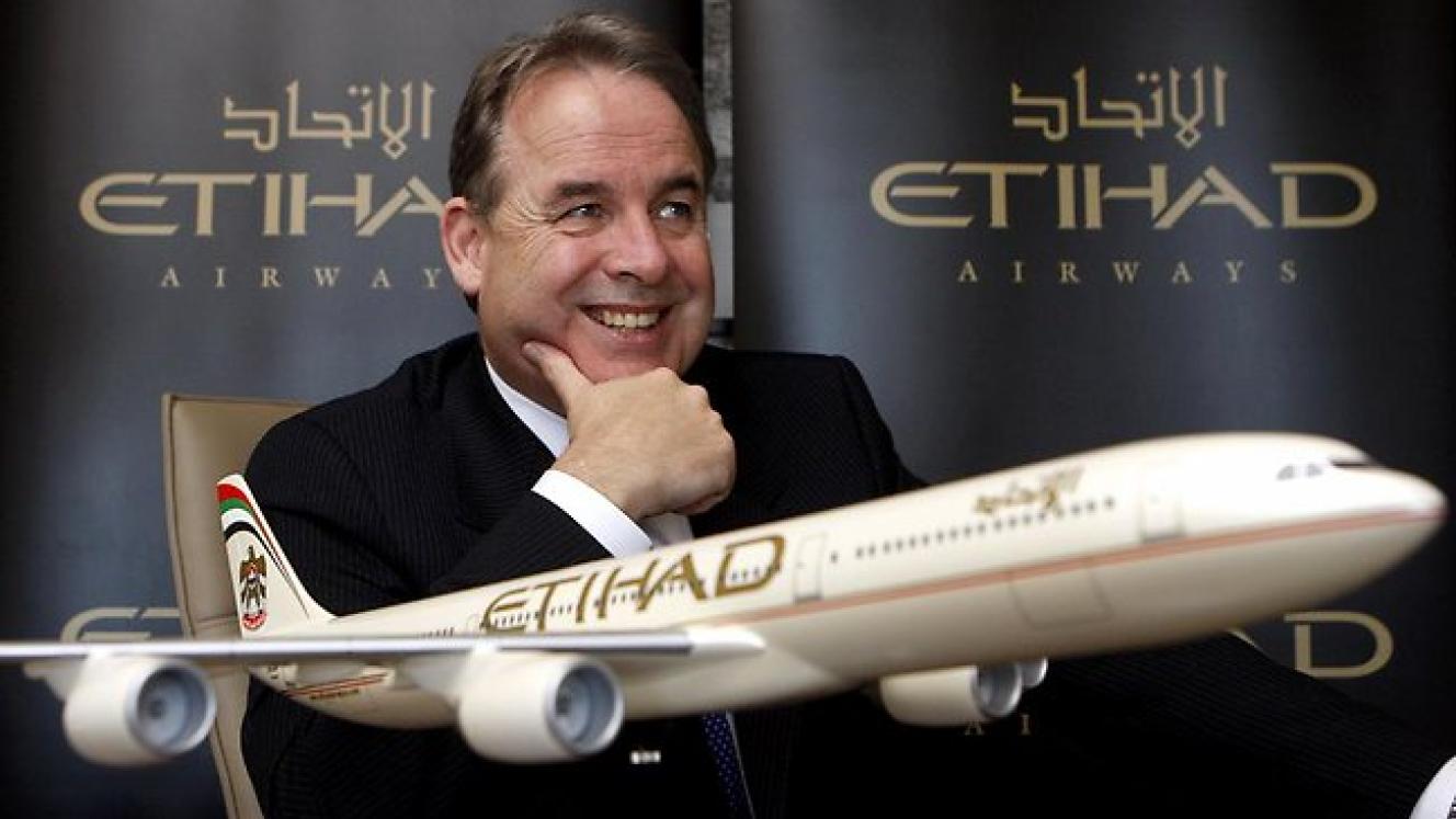 James Hogan, CEO of Etihad Airways.
