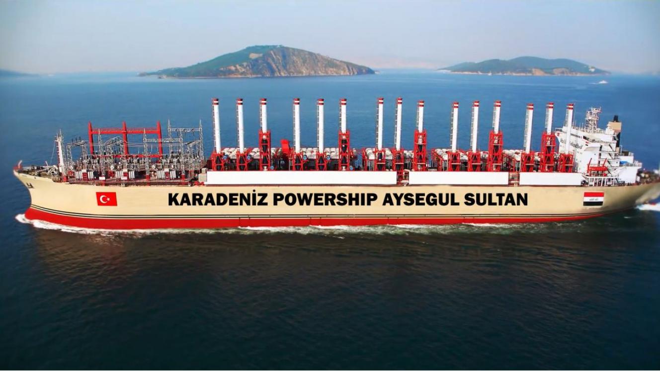Aysegul Sultan, Karpowership’s power producing ship.