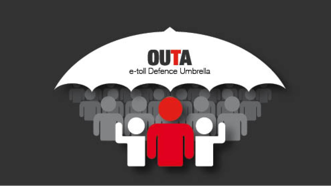 The graphic imagery for Outa’s new campaign against e-tolls.