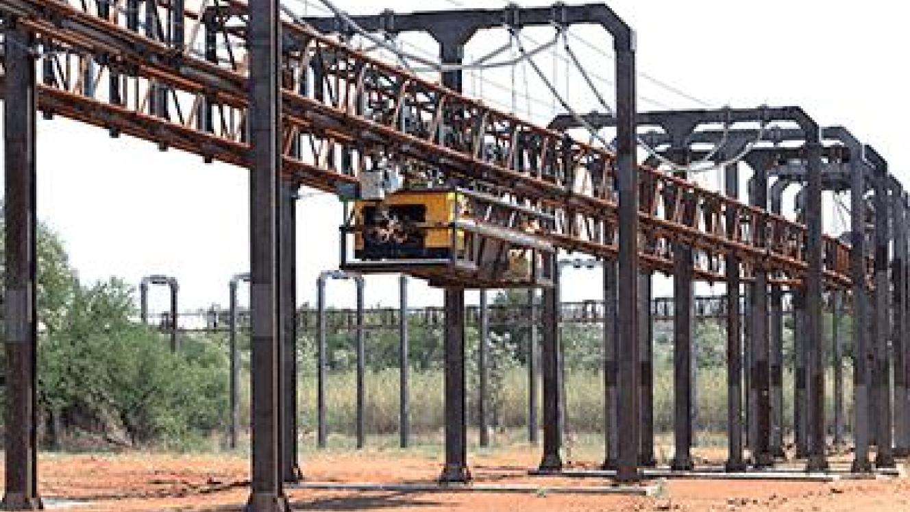 The Futran System is a suspended transportation system that provides an alternative to traditional rail, truck, conveyor belt and underground mine haulage systems.