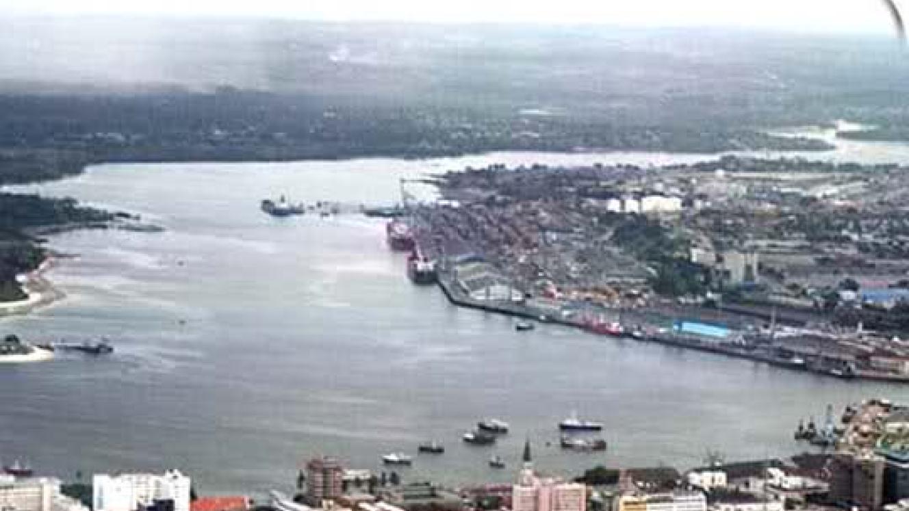 Port of Dar es Salaam.