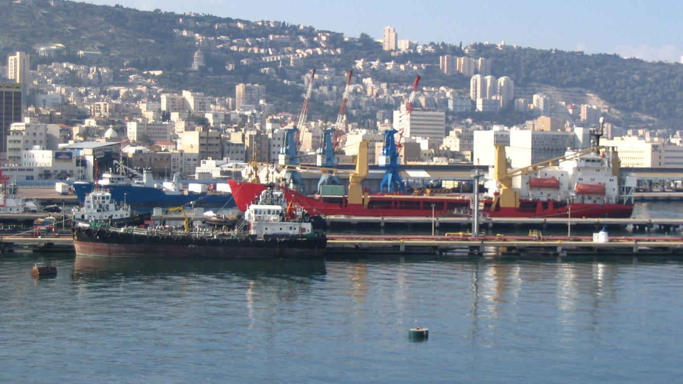 Israel's port of Haifa