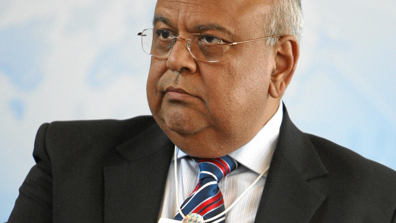 Newly re-appointed finance minister, Pravin Gordhan.