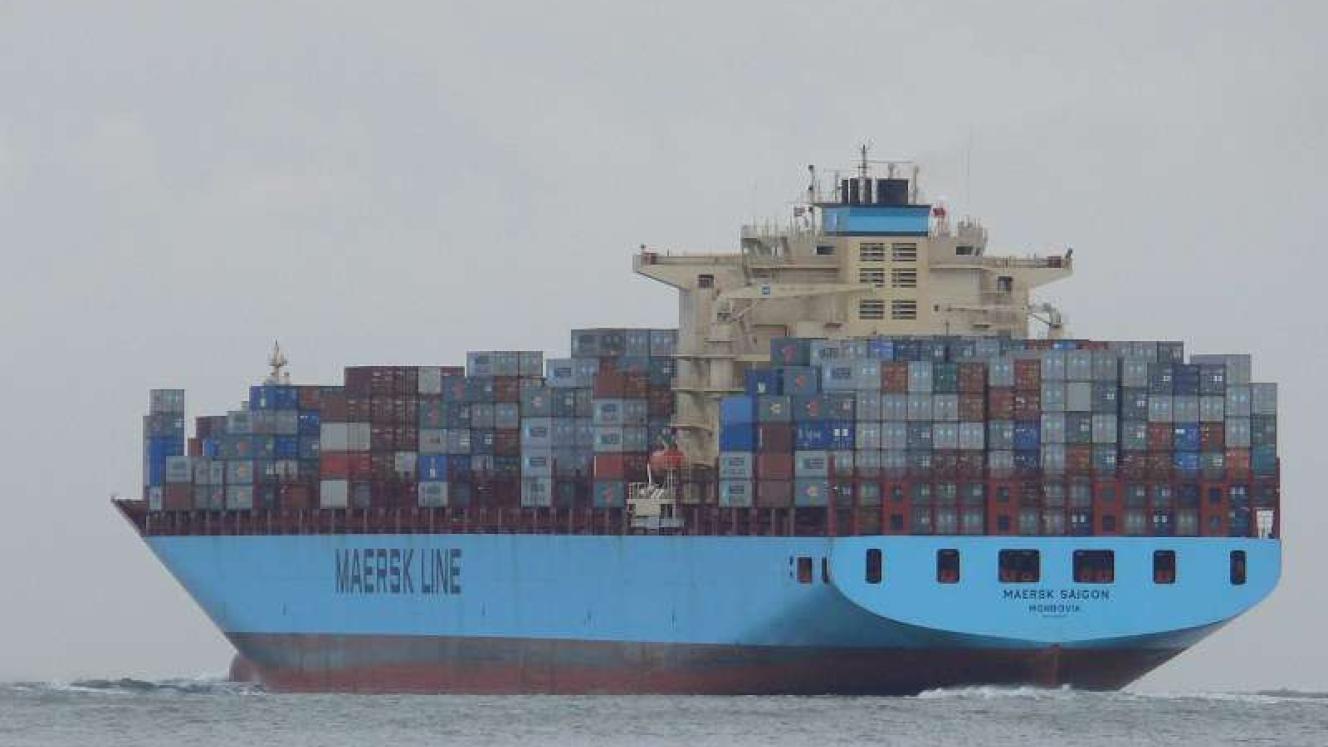 The Maersk Saigon.