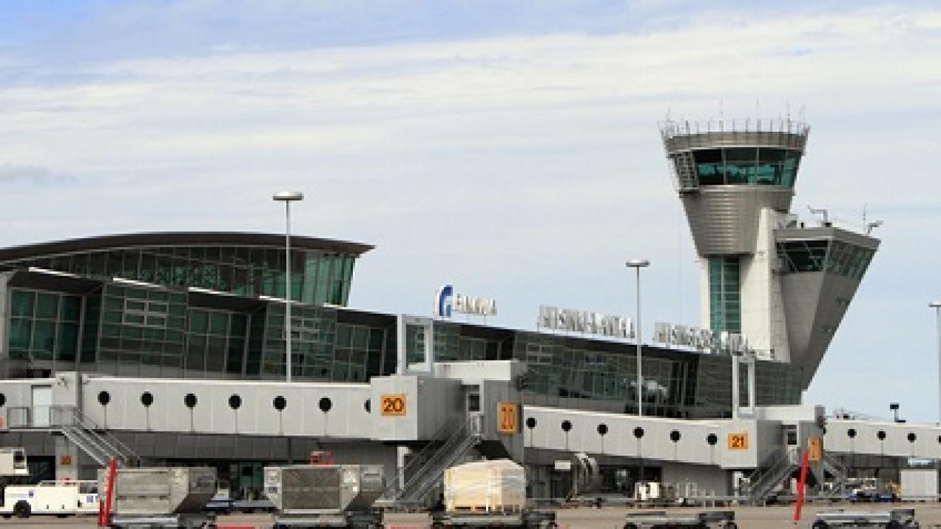 Helsinki Airport.