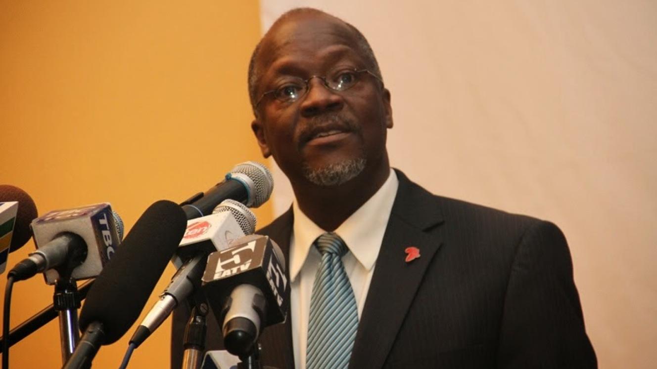 Tanzania's President John Magufuli.