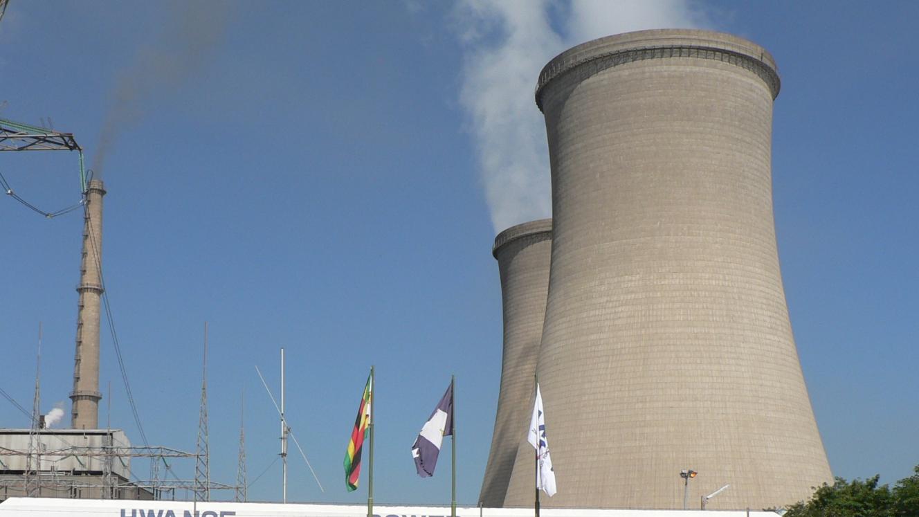 The Hwange thermal power plant is Zimbabwe’s biggest power plant.