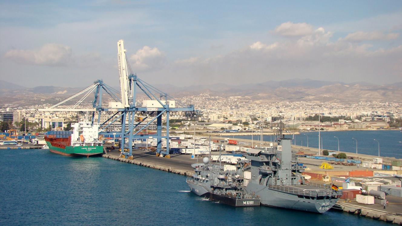 Cypriot port of Limassol.