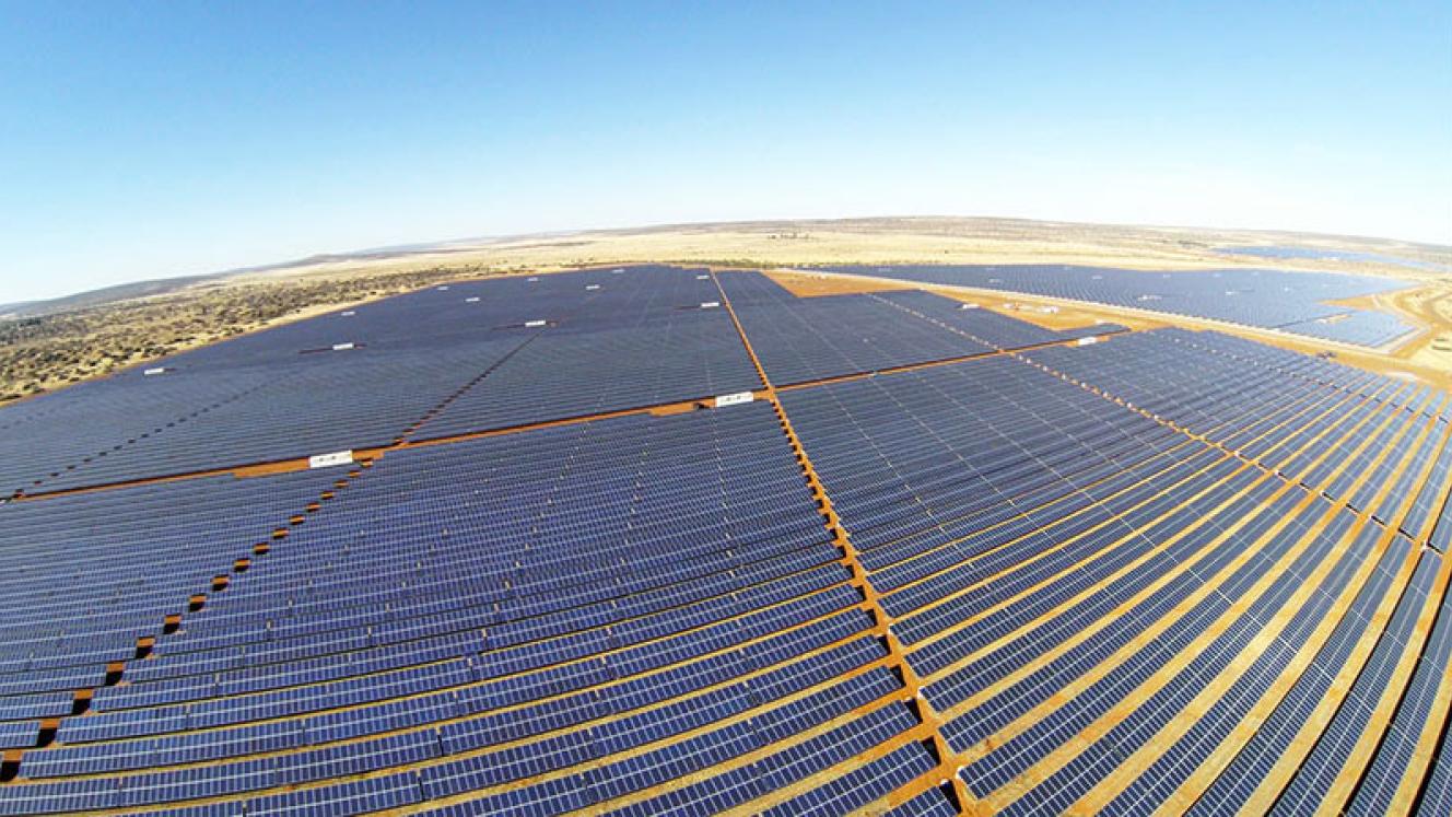 The 96 MW Jasper Solar Energy Project located in the Northern Cape.