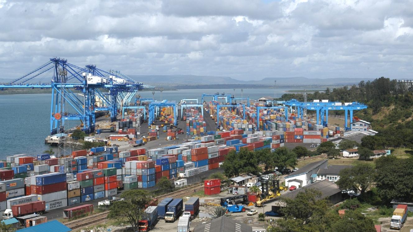 Kenya’s port of Mombasa.
