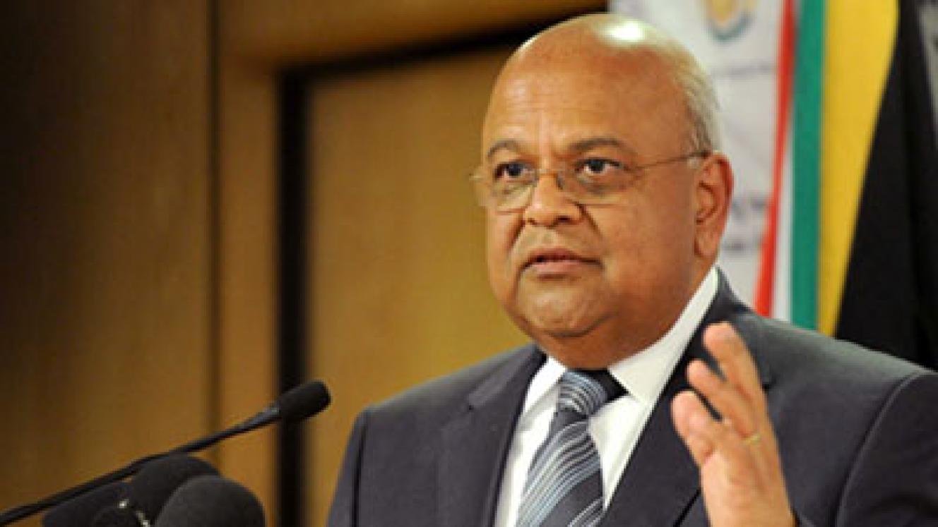 Finance minister Pravin Gordhan