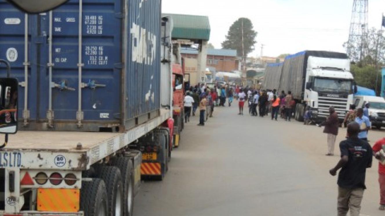 The Nakonde border post is located between Tanzania and Zambia, handling traffic from Dar es Salaam to Zambia and the Democratic Republic of Congo.
