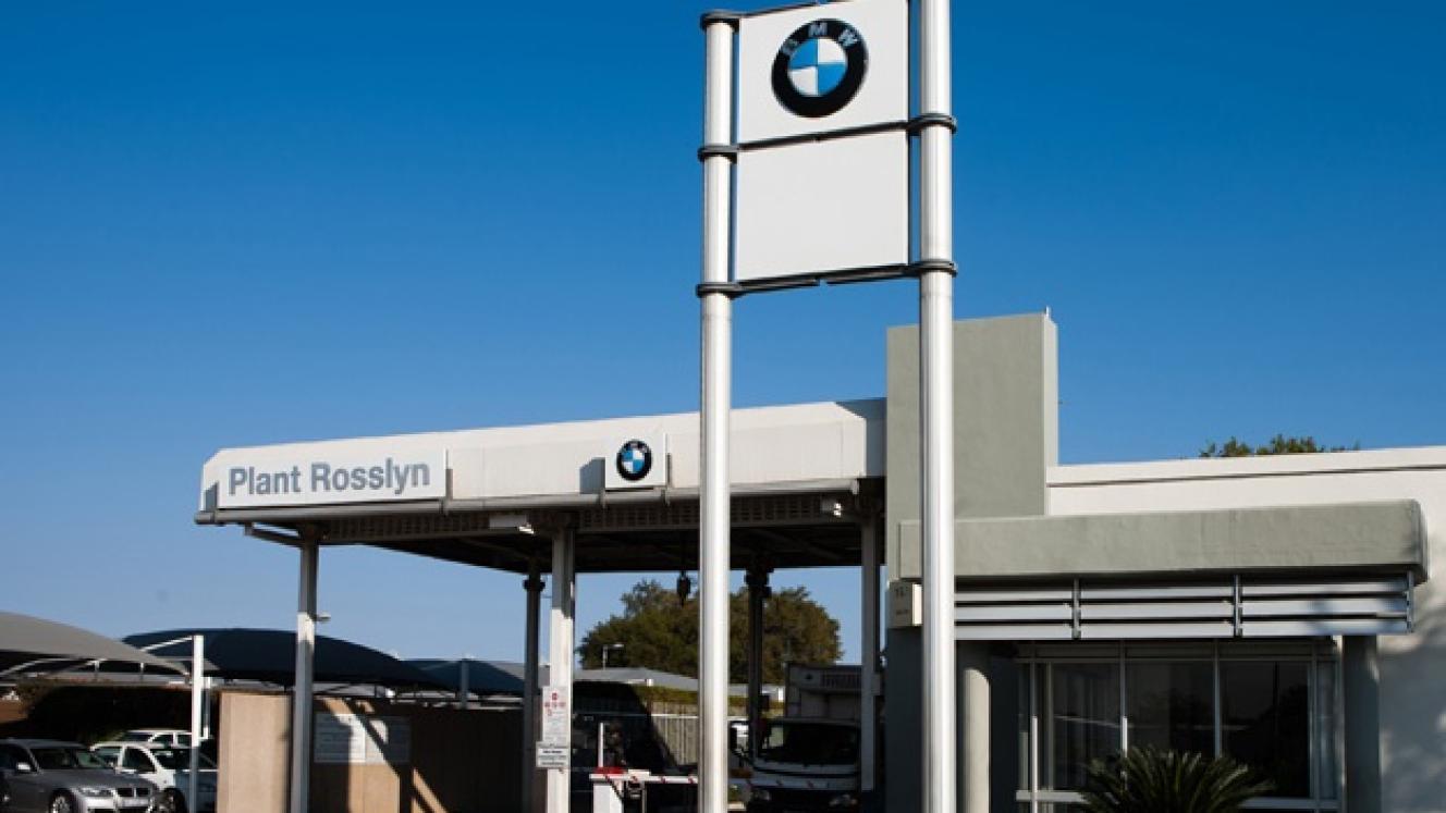 The BMW plant in Rosslyn, Pretoria.