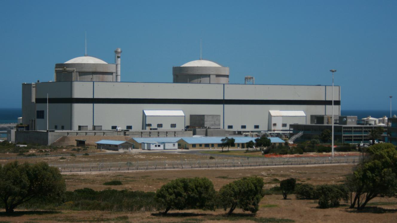 Two reactors located at the Koeberg nuclear power station currently account for around 4% of South Africa's electricity production.
