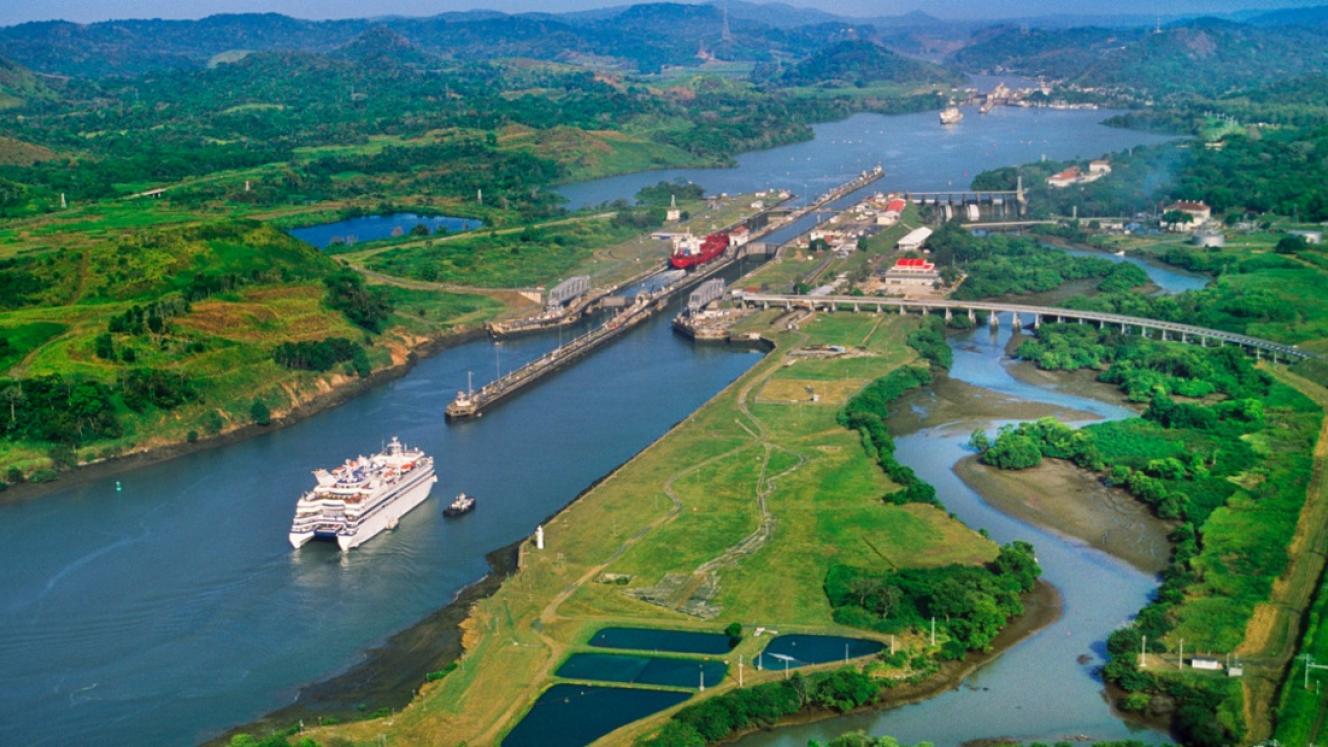 The Panama Canal.