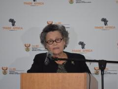 Joanmariae Fubbs, chairwoman of Parliament's portfolio committee on trade and industry.