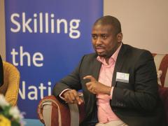 Deputy minister in the Presidency responsible for planning monitoring and evaluation, Buti Manamela.