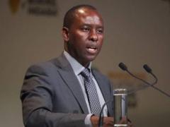Minister of Mineral Resources, Mosebenzi Zwane, speaking on the first day of the Mining Indaba. 