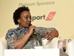 Ortia airport manager, Bongiwe Pityi.