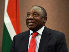 Deputy president, Cyril Ramaphosa.