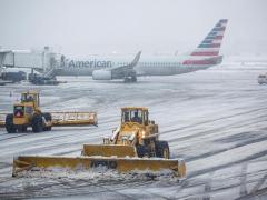 The tarmac at New York’s La Guardia airport.