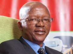 Acting chief executive of Transnet Port Terminals, Themba Gwala.