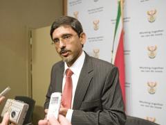 Minister of Economic Development, Ebrahim Patel.