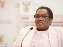 Minister of Labour, Mildred Oliphant.