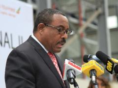 Ethiopian Prime Minister, Haile Mariam Descaling, officially launched the Ethiopian Airlines’ new Cargo Terminal-II – the largest air cargo terminal in Africa.