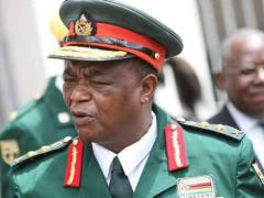 Zimbabwe Army General and Commander of the Zimbabwe Defence Forces, Constantino Chiwenga.