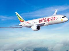 Ethiopian’s Boeing 787.