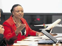 Newly appointed acting CEO of SA Express, Siza Mzimela.