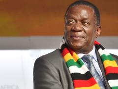 Zimbabwe president, Emmerson Mnangagwa. 