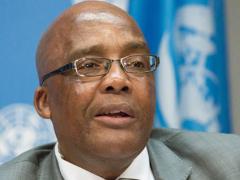 Home affairs minister Aaron Motsoaledi.