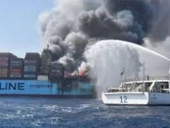 The fire aboard the Maersk Honam in March 2018 claimed the lives of five crew members.