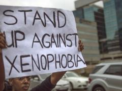 An older photo of resistance to xenophobia in SA.
