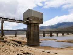 Cape Town’s most important source of fresh water, Theewaterskloof Dam, is not as dry as it used to be but the city is still advocating conservative consumption.