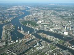 The Port of Rotterdam.