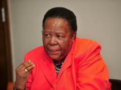 The Minister of International Relations and Co-operation, Dr Naledi Pandor.
