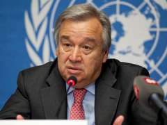 UN Secretary General, Antonio Guterres