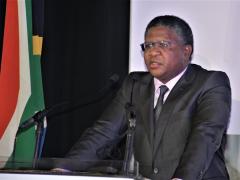 South African Transport Minister, Fikile Mbalula. 