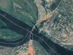 The confluence of the Chobe and Zambezi rivers where the Kazungula Bridge will create an important linkage between Zambia and Botswana.