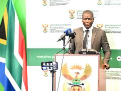 International Relations and Cooperation Minister Ronald Lamola says strengthening transport corridors, regional trade and infrastructure connectivity will be among South Africa's priorities at this month's SADC Summit. 