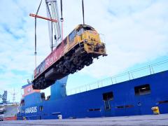 Traxtion begins a major fleet expansion with the arrival of its first locomotives, supporting govt's drive to grow freight volumes through rail reform.