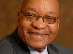 South African President Jacob Zuma.