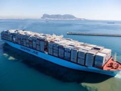 The Maersk Mc-Kinney Moller (18 270 TEU) was the first mega vessel to take to the high seas in mid-2014.