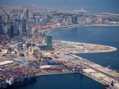 The Port of Luanda, Angola, is one of the African ports of call for the new NileDutch service.