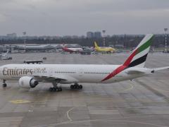  The Emirates Boeing 777-300ER offers 23 tonnes of belly-hold cargo capacity.