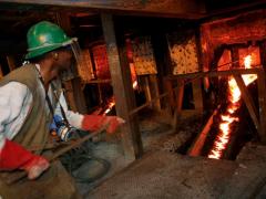 Zambia’s copper production has fallen amid power outages and low commodity prices. 